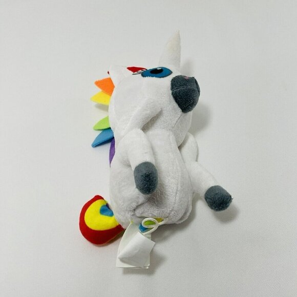Fiesta Dookie Pooping Unicorn Plush Toy 6” Squatty Potty Funny Rainbow Doll Kid - Picture 6 of 12